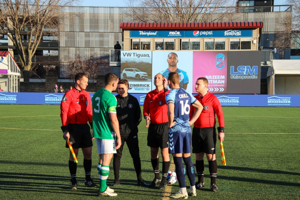 US Open Cup 2021
Madison Forward @ Breese Stadium in Madison, WI
Peter Bernardy - Referee
Corey Beecher - AR
Dylan Seitz - AR
Alex Hofstetter - 4th Official